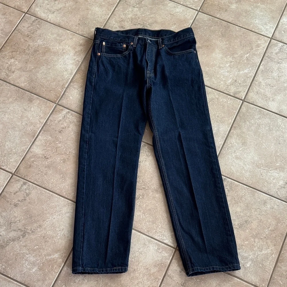 Levi's Men's Dark Blue Jeans